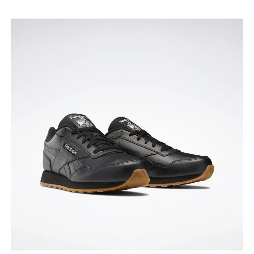 Reebok Classic Glide Black Sneakers Minimalist Design Men's Size 7